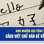 Cách Viết Chữ Trung Đơn Giản